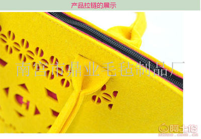 【鼎業(yè)廠家直銷毛氈手提包時尚女士購物包環(huán)保毛氈包可定做款式0098746hn】南宮市鼎業(yè)毛氈制品廠 - 產(chǎn)品庫